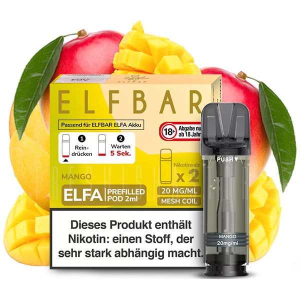 Elfbar - ELFA - Prefilled Pod - 2ml - 2er Pack