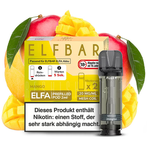 Elfbar - ELFA - Prefilled Pod - 2ml - 2er Pack