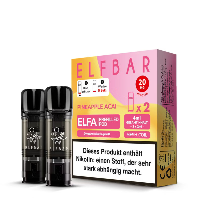 Elfbar - ELFA - Prefilled Pod - 2ml - 2er Pack