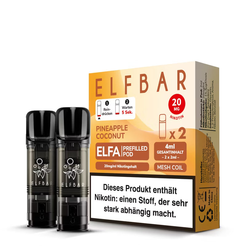 Elfbar - ELFA - Prefilled Pod - 2ml - 2er Pack